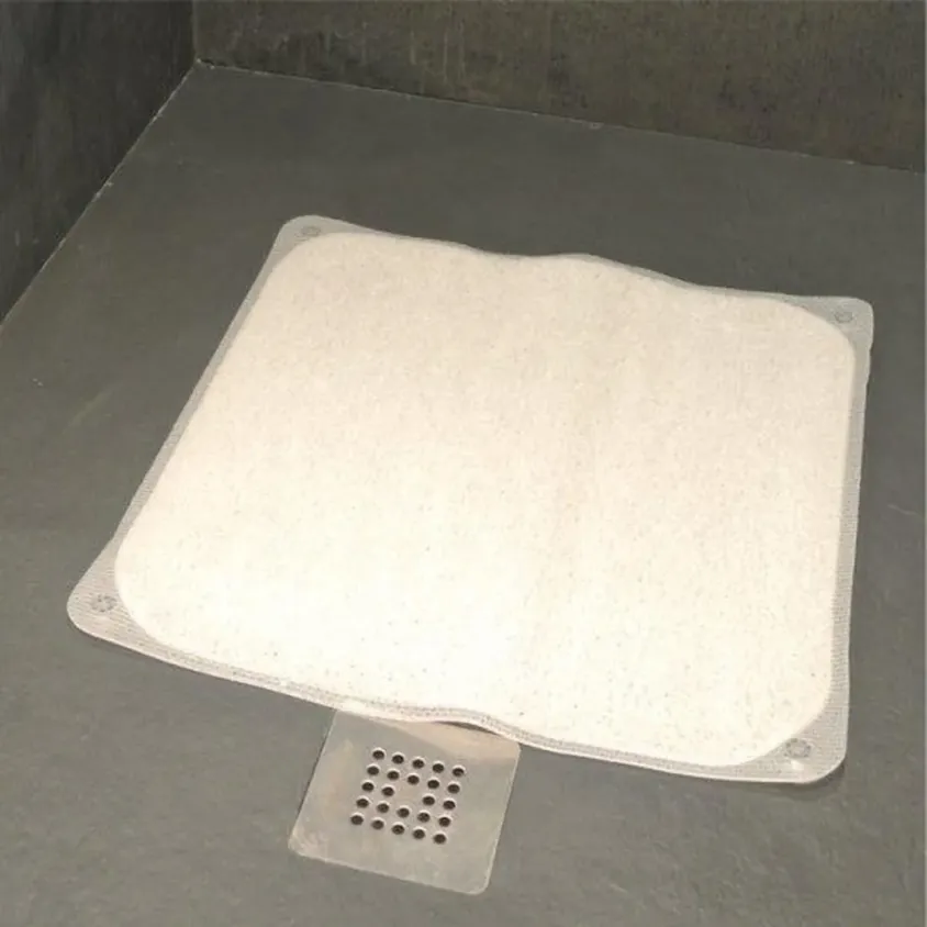 Tapis de Douche Antigua Drainant | Anti-Moisissures | 53x53 cm