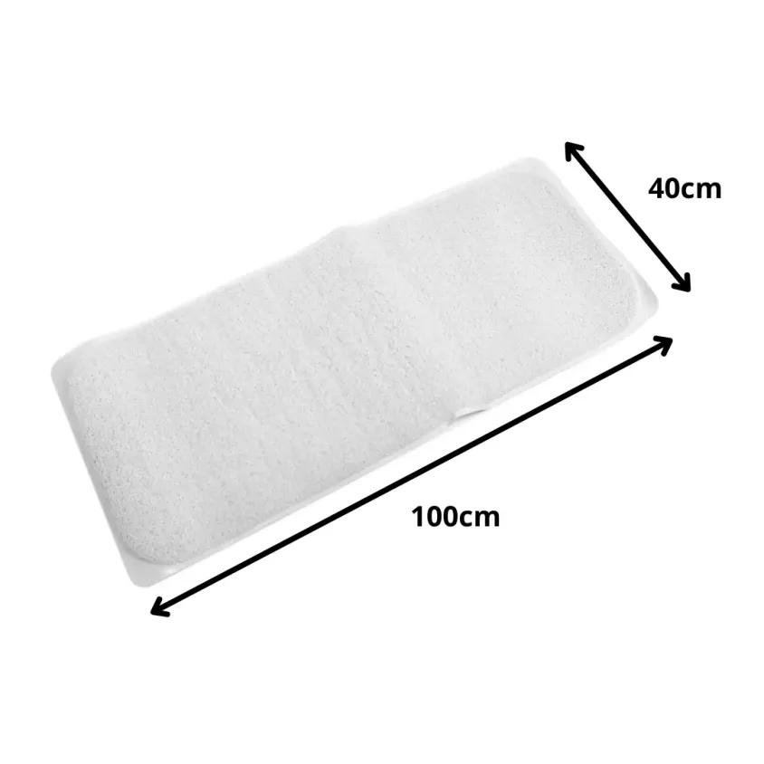 Tapis de Bain Antigua 100x40 cm | Drainant & Anti-Moisissures