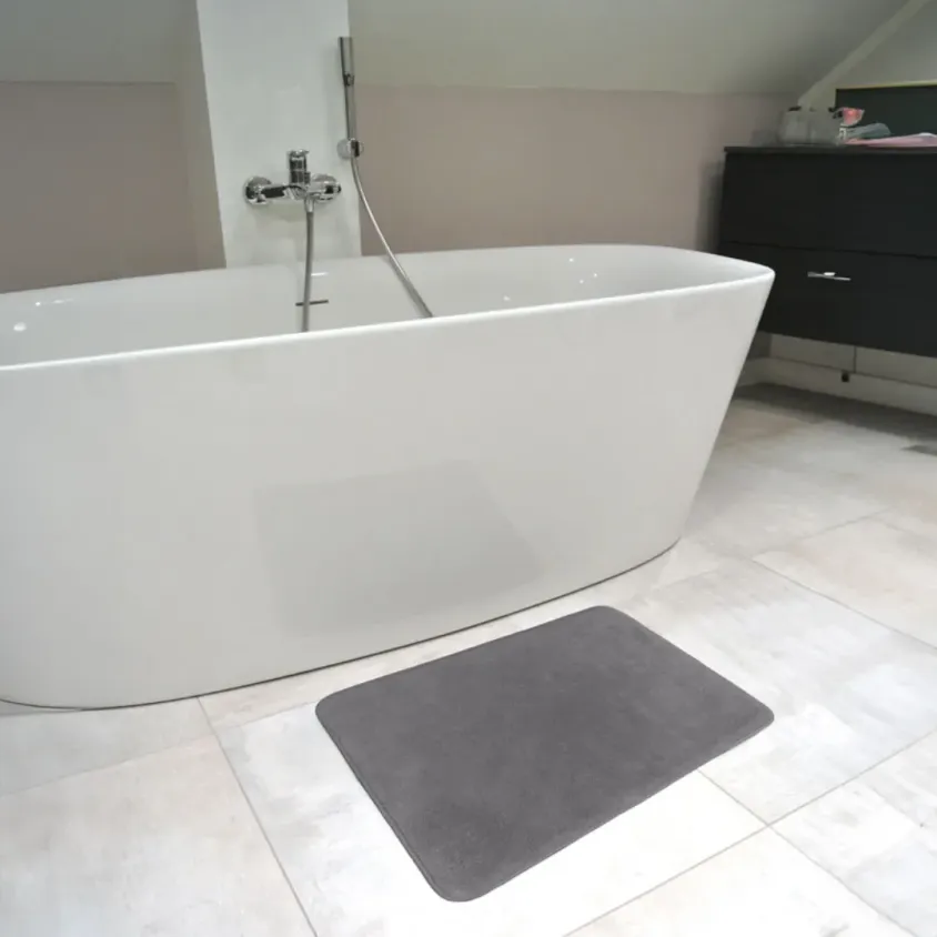 Tapis de Bain Mémoire de Forme Secure Soft | Ultra-Doux & Absorbant