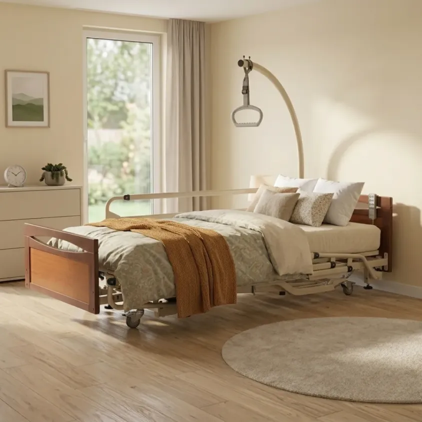 Location Lit Alzheimer Alsace | Lit Médicalisé Ultra-Bas Inresa Médical