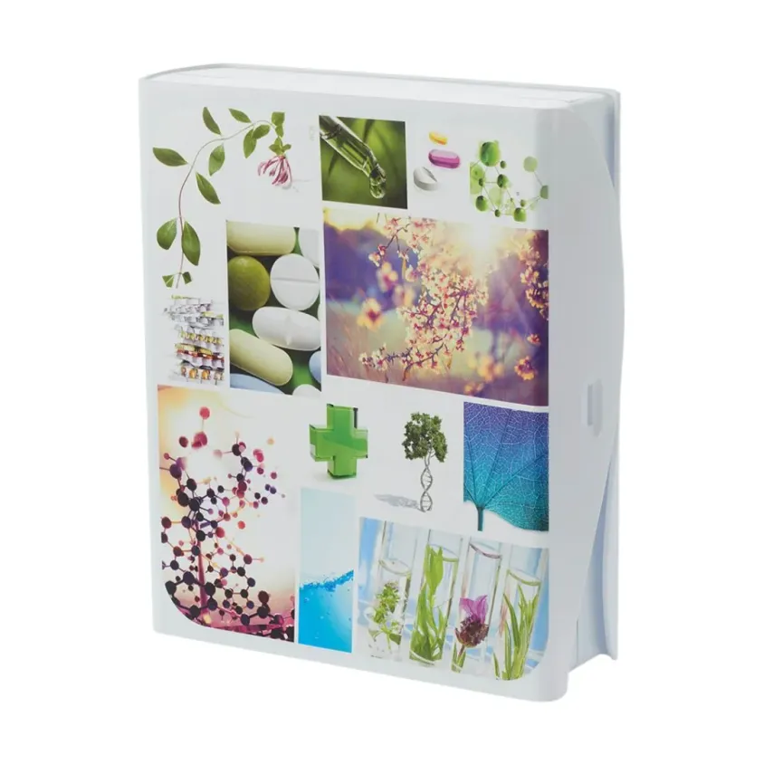 Pilulier Semainier Pilbox 7.4 - 4 Prises par Jour - Nature ou Hexago