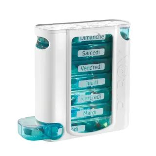 Pilulier Semainier Pilbox 7 - Grande Capacité & Verrouillage de Sécurité