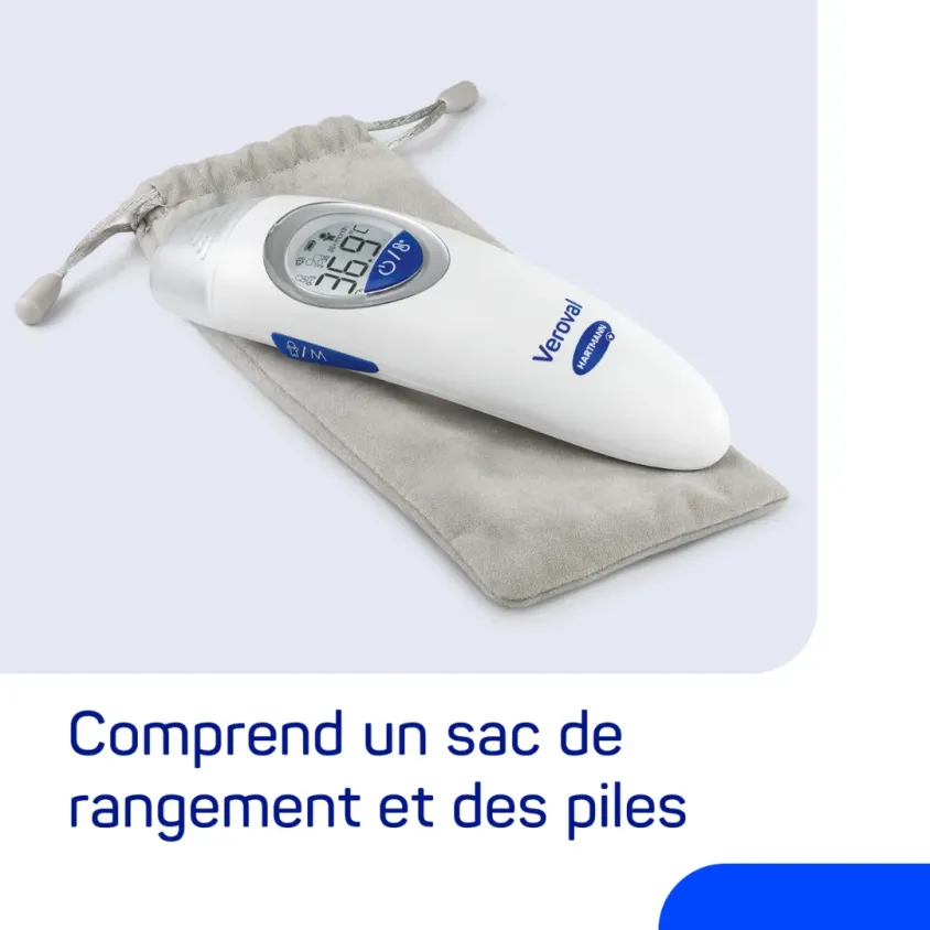 Thermomètre Infrarouge 3 en 1 Veroval family - Front, Oreille, Objets