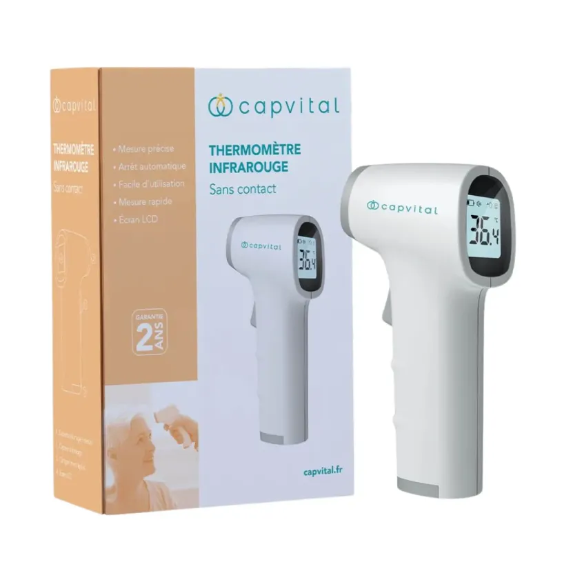 Thermomètre Infrarouge Sans Contact - Précision Médicale - Inresa