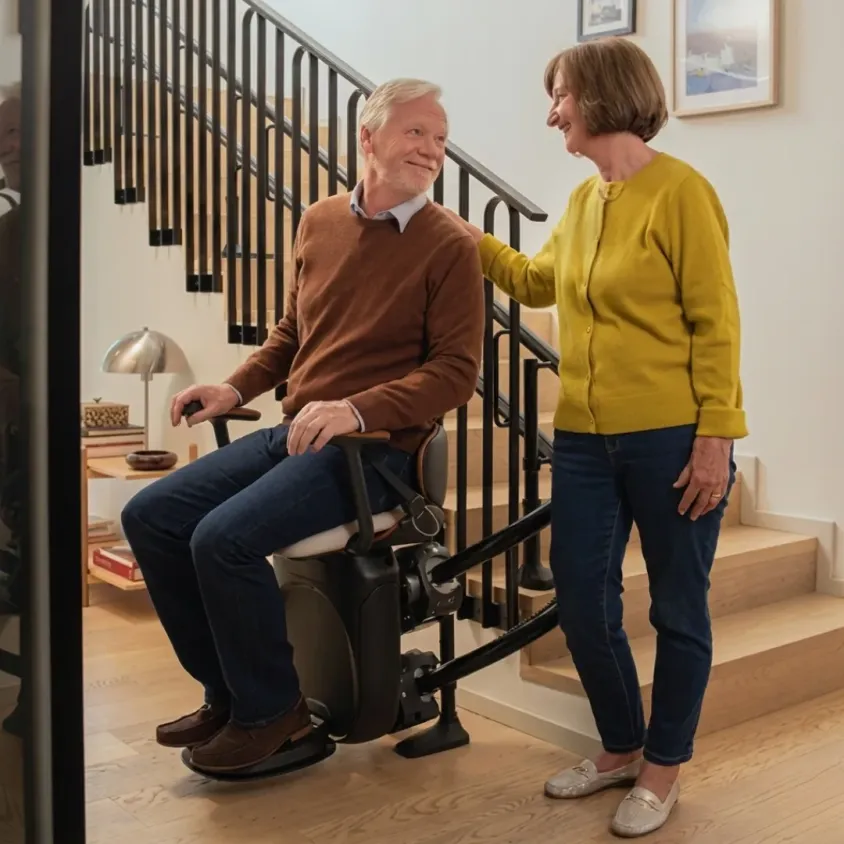 Monte-escalier Joya Stannah | Innovation & Design Haut de Gamme