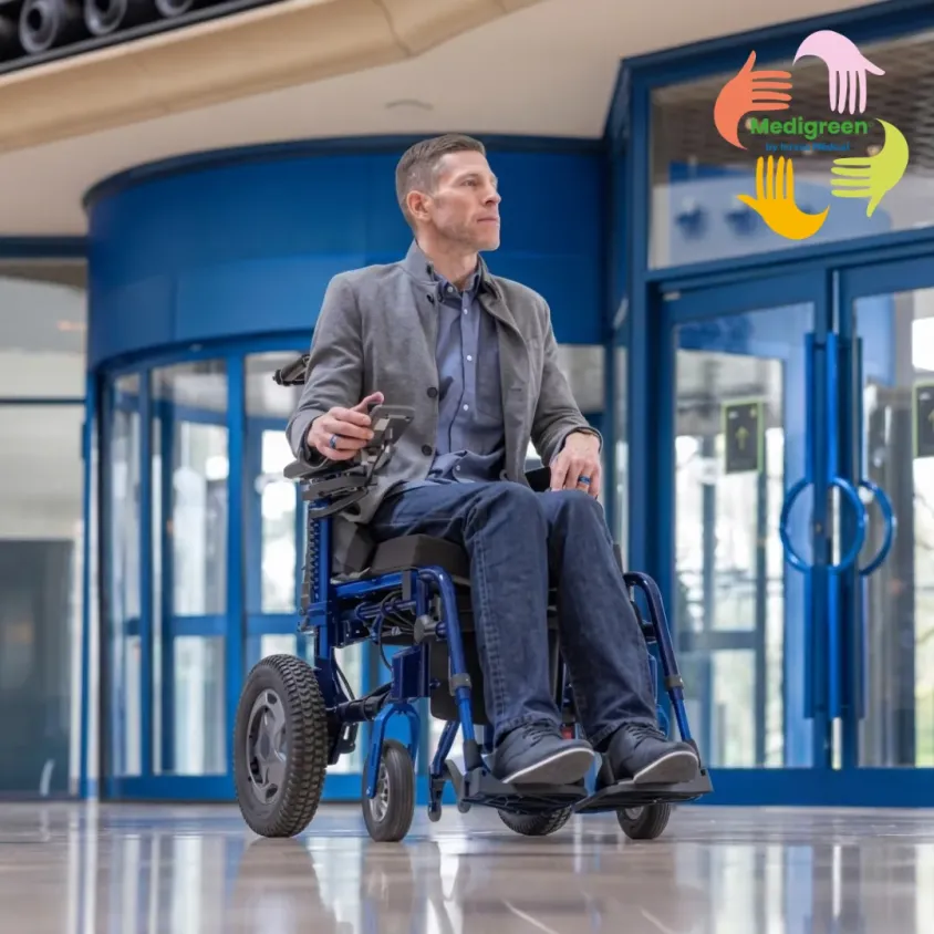 Fauteuil Roulant Électrique Pliant Invacare Esprit Action Occasion | Medigreen