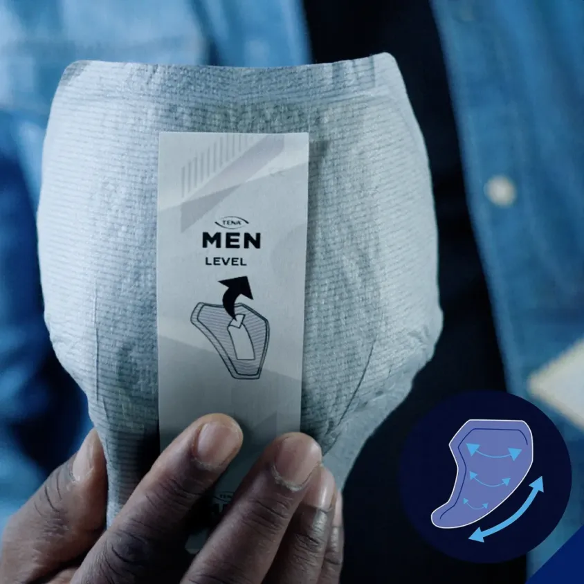 TENA Men Niveau 3 - Protection Urinaire Homme Discrète x16