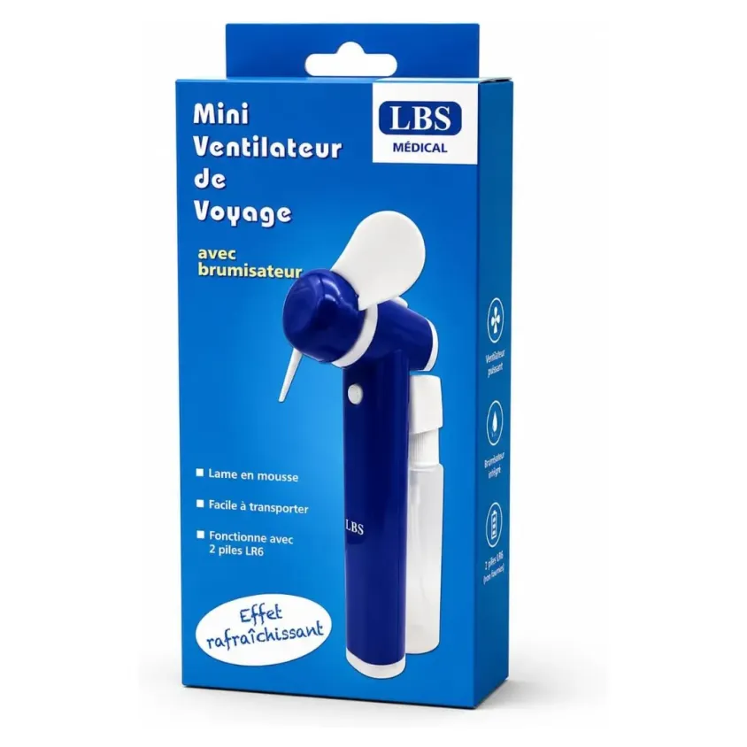 Mini Ventilateur Brumisateur Portable de Voyage
