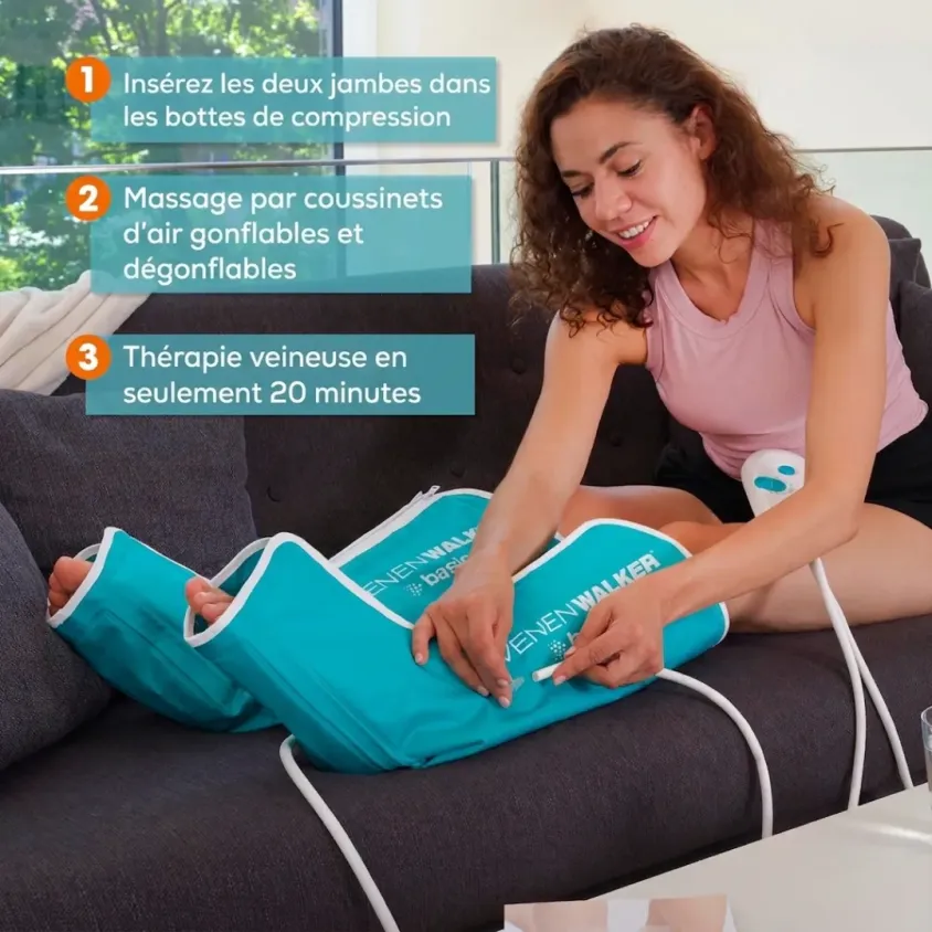 Pressothérapie Mollets VenenWalker Basic – VenenWalker