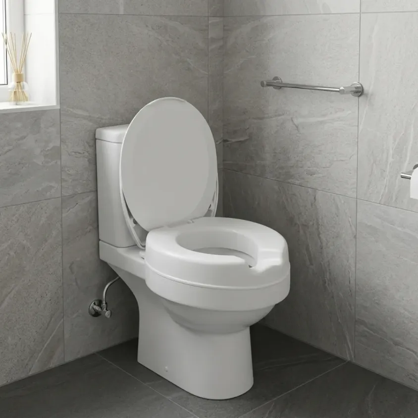 Réhausse WC Mousse Contact Plus NEO avec Couvercle Herdegen
