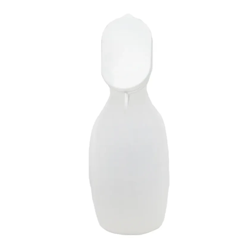 Urinal Femme Translucide 1L avec Bouchon Étanche