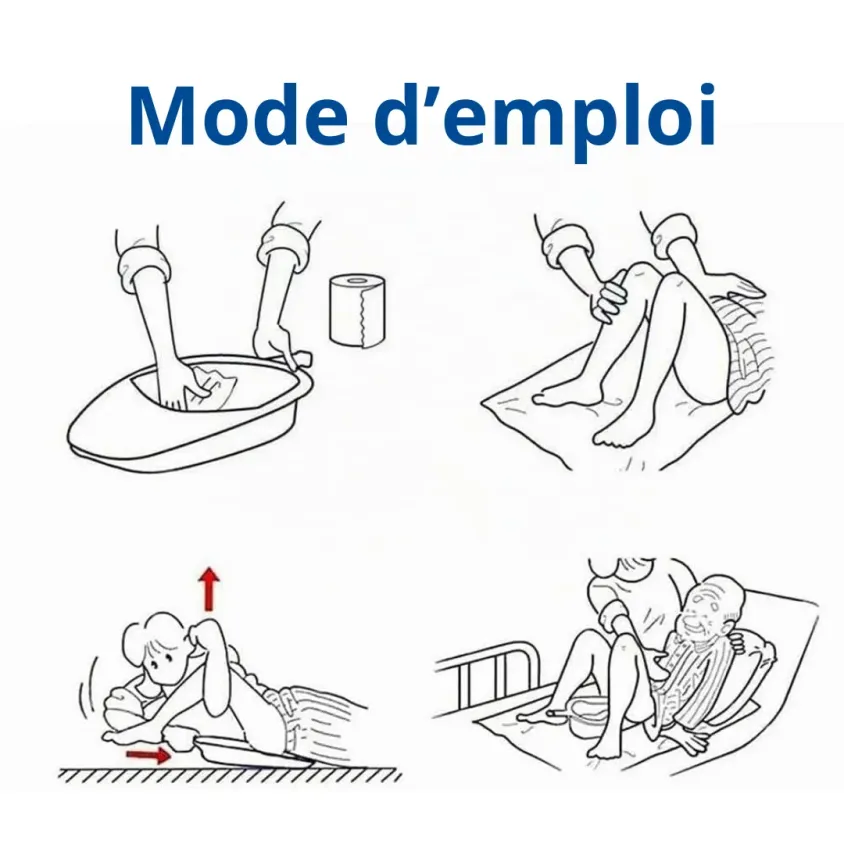 Bassin de Lit avec Poignée 2,5L Comed