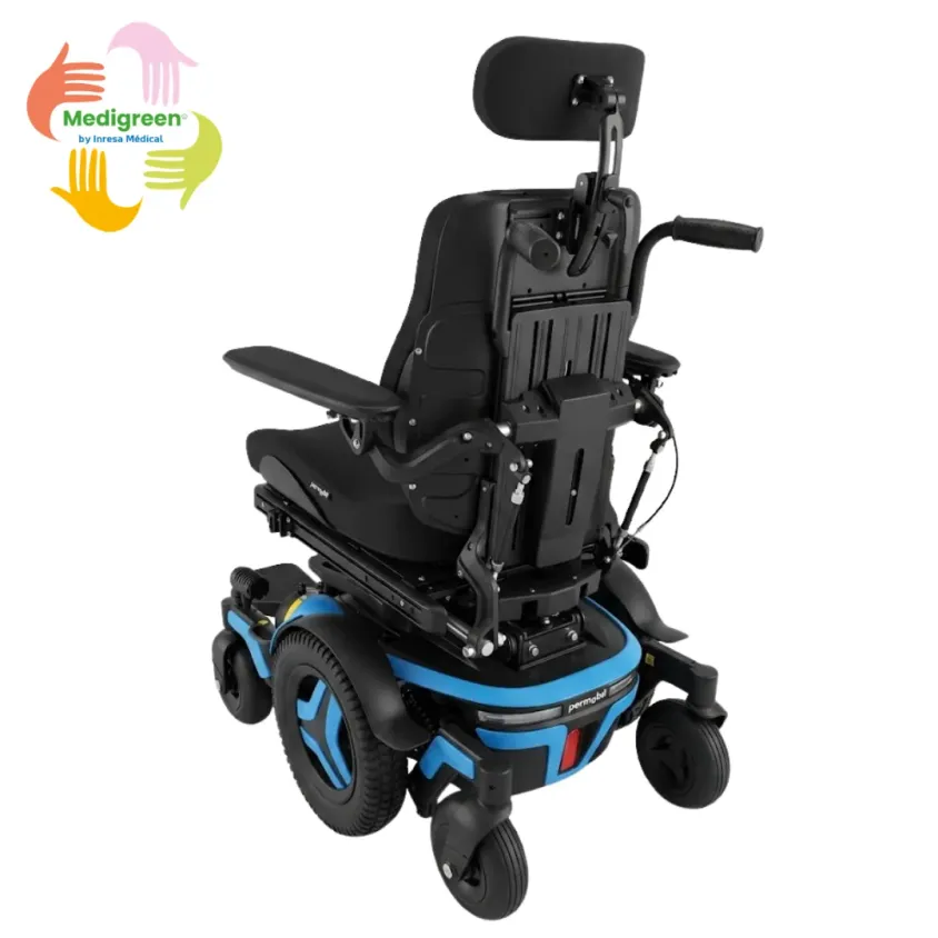 Fauteuil Roulant Électrique Permobil M3 Corpus Bleu Ciel - Occasion