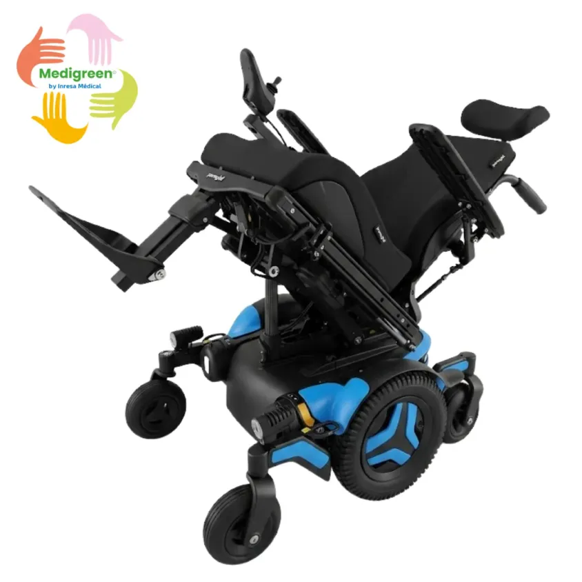 Fauteuil Roulant Électrique Permobil M3 Corpus Bleu Ciel - Occasion