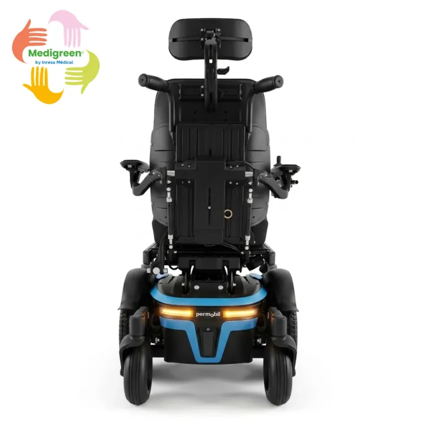Fauteuil Roulant Électrique Permobil M3 Corpus Bleu Ciel - Occasion