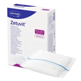 Pansement Absorbant Stérile Zetuvit 20x25 cm Hartmann x10