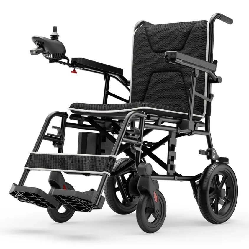 Fauteuil Roulant Électrique Pliant Verpal KR8810 Ultra-Léger