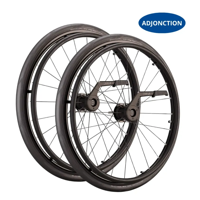 Roues Skeed Eppur Levier de Freinage Fauteuil Roulant