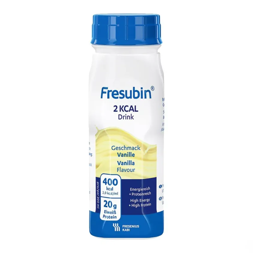 Fresubin 2 kcal Drink Vanille avec Fibre 4x200ml Fresenius