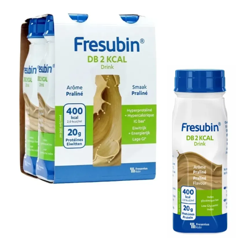 Fresubin DB 2 kcal Drink Praliné 4x200ml Fresenius