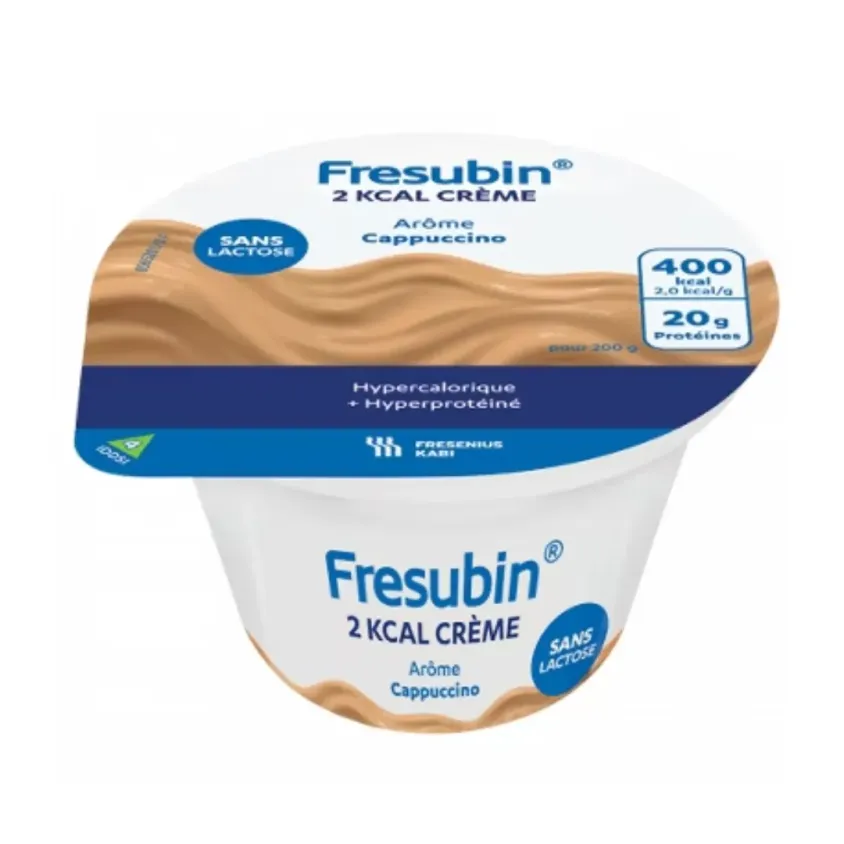 Fresubin 2 kcal Crème Cappuccino Sans Lactose 4x200g