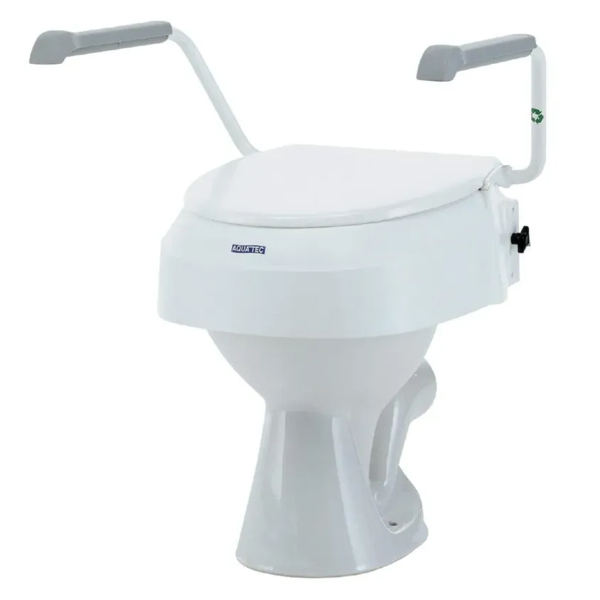Rehausseur WC Aquatec 900 Invacare avec Accoudoirs