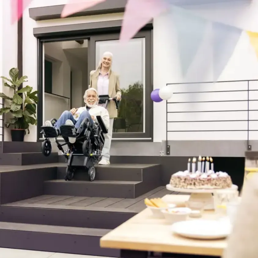Monte-escalier Mobile Alber Scalamobil S45 Invacare